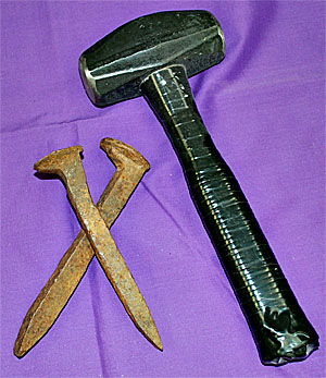 hammer and nails